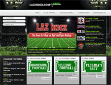 Tablet Screenshot of lazindex.com